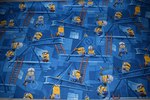 Minions carpet at Rainbow Carpets and Beds